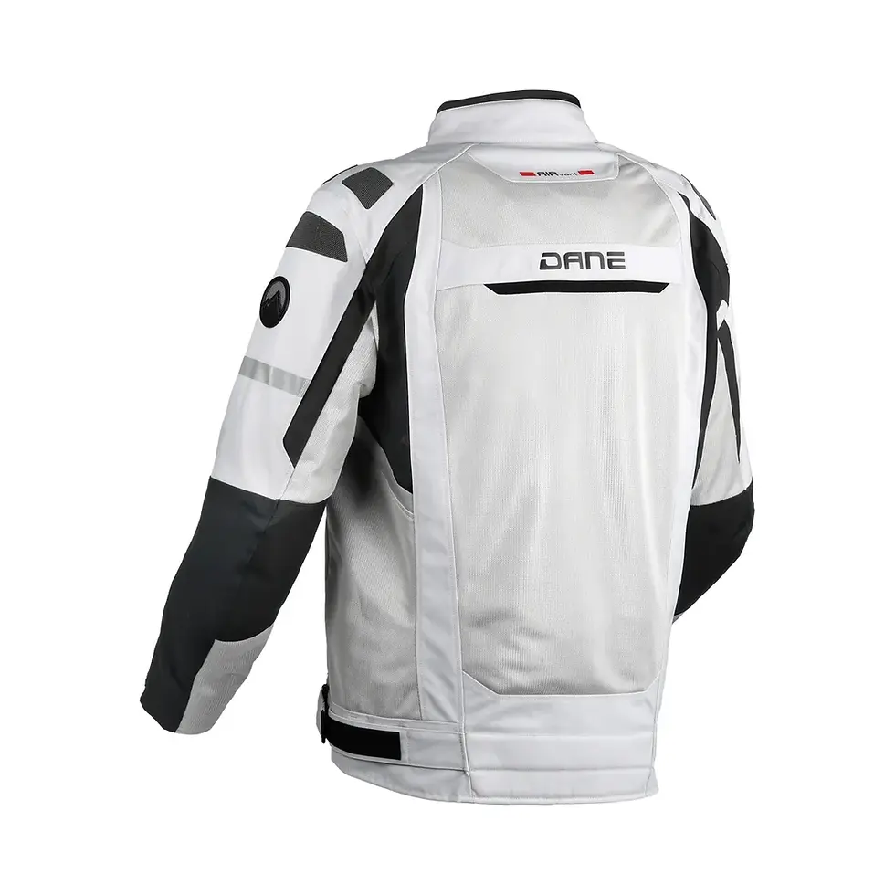 Miniaturbild: DANE Solskin Mesh Motorrad Textiljacke Grey/ Black