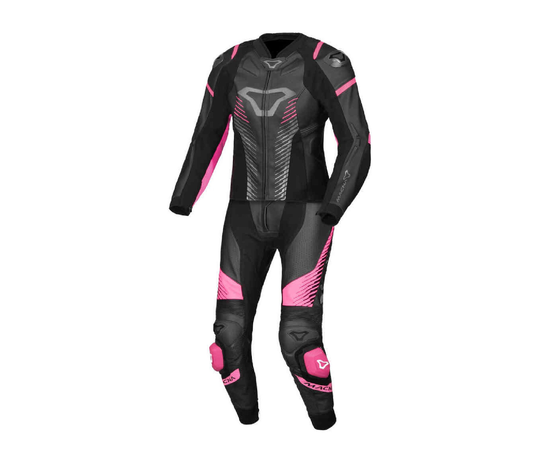 MACNA Tronniq perforierte Damen 2-Teiler Motorrad Lederkombi