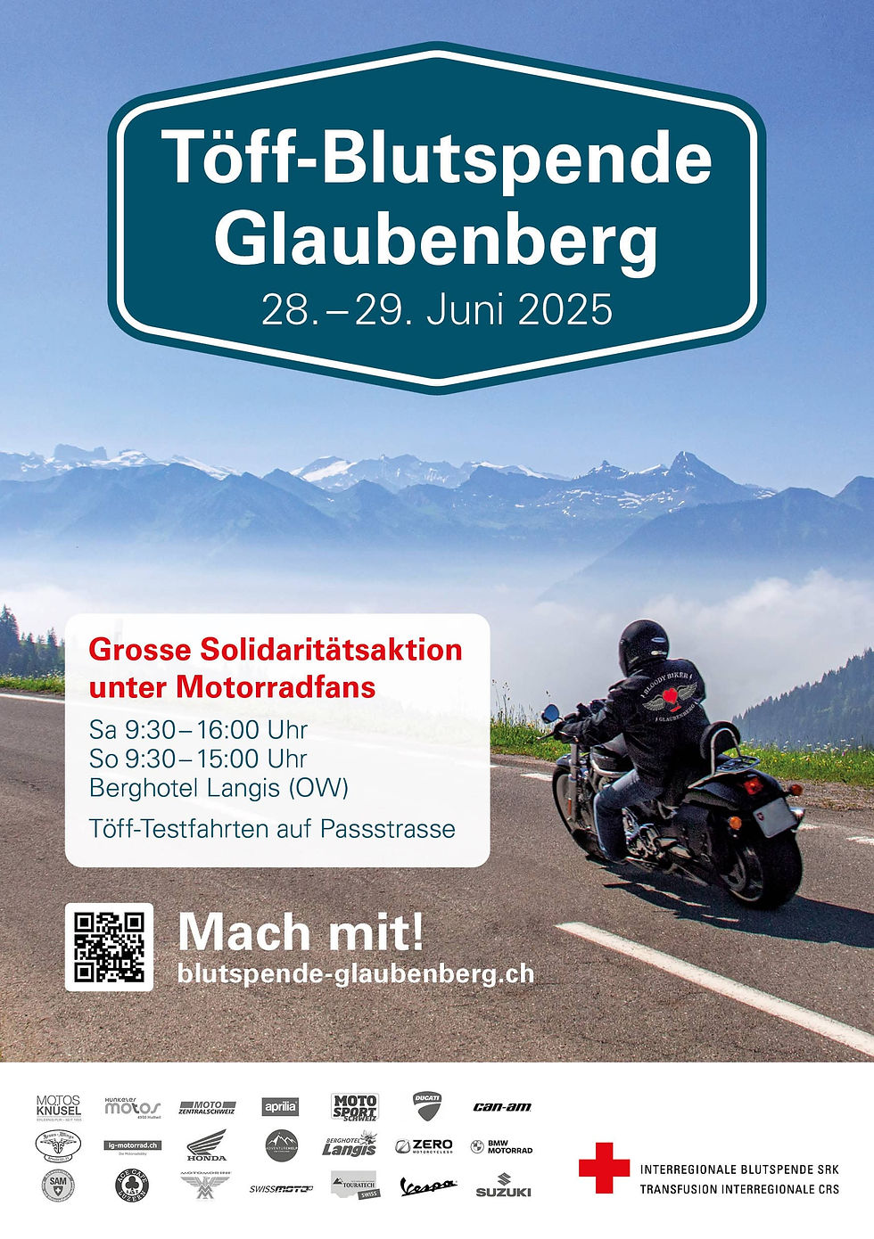 Töff-Blutspende Glaubenberg