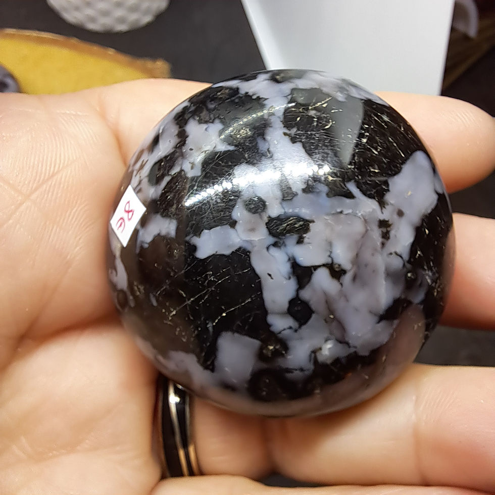 Miniature : Galets en Gabbro