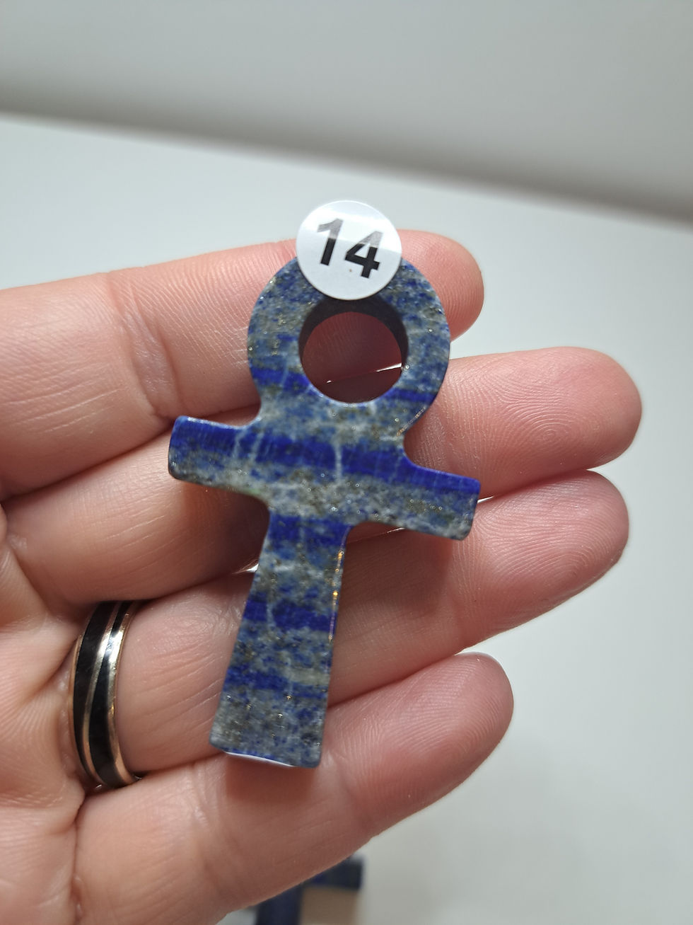 Miniature : Petites Clés de Ankh en Lapis Lazuli
