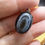 Miniature : Pendentif Argent 925 18x13mm Cabochon Agate Oeil