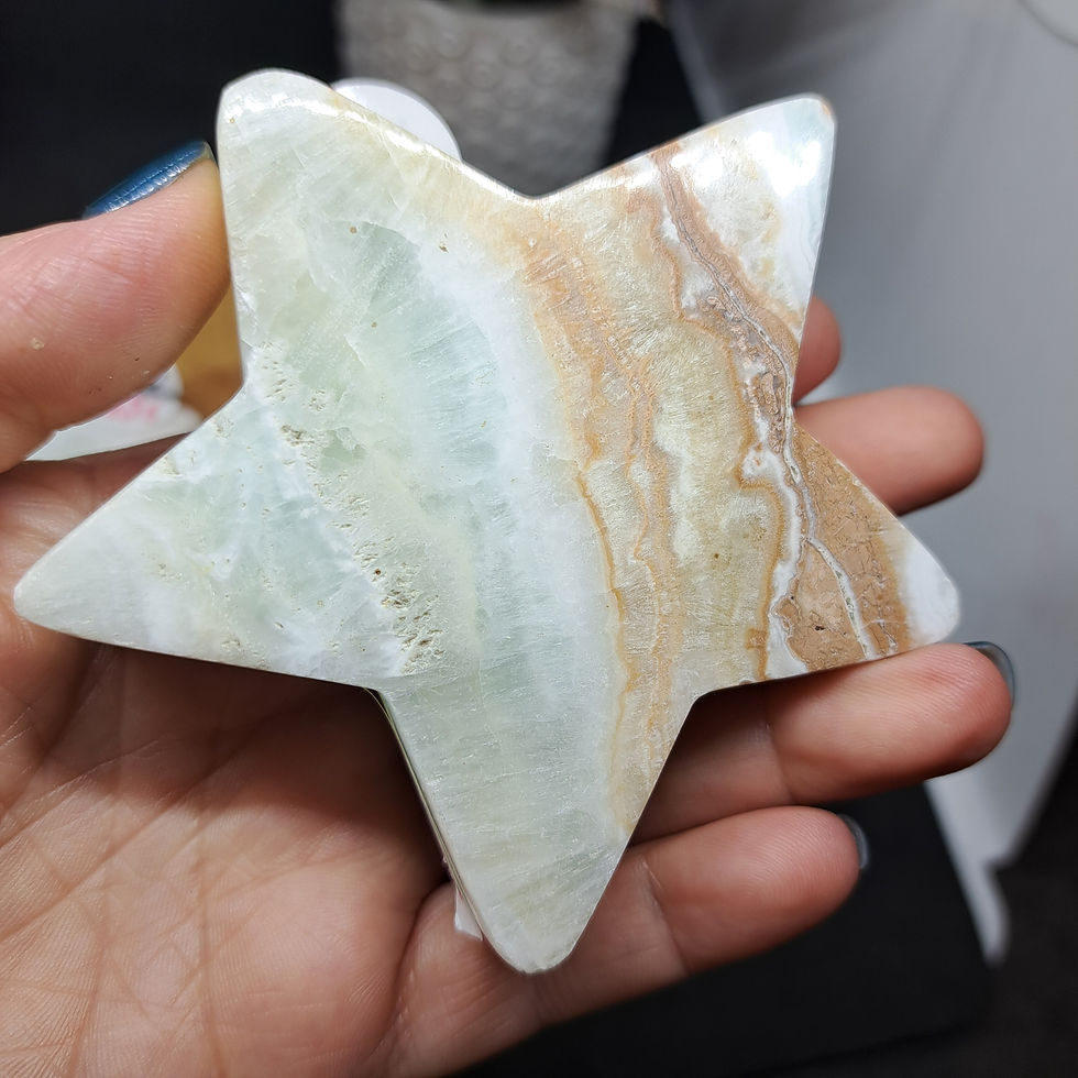 Miniature : Etoile en Calcite des Caraïbes