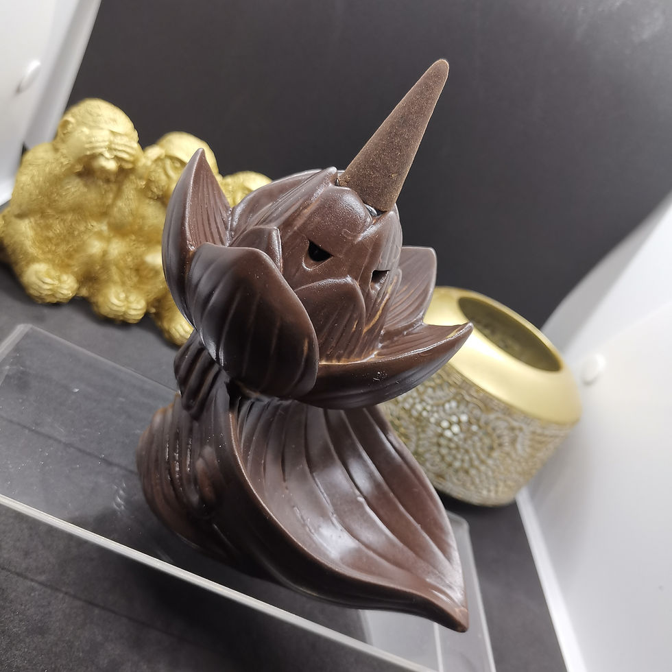 Miniature : Brûle-encens à refoulement LOTUS