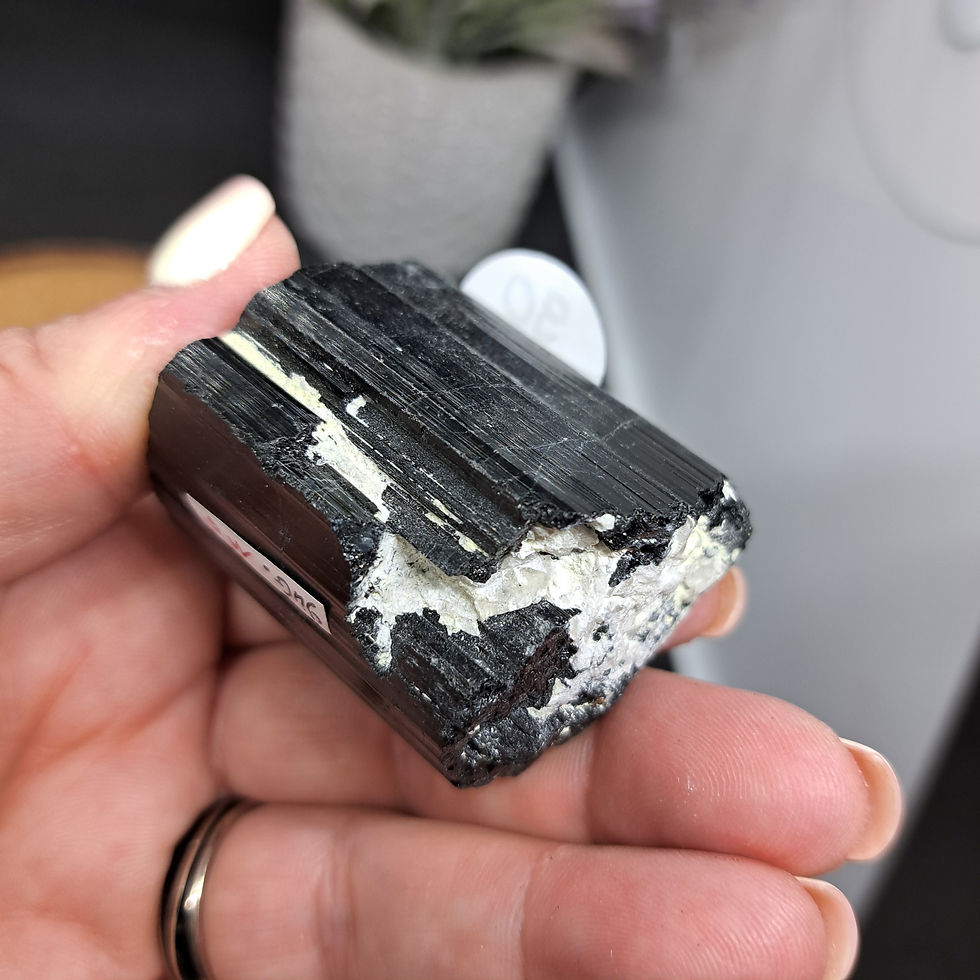 Miniature : Tourmaline Noire Brut