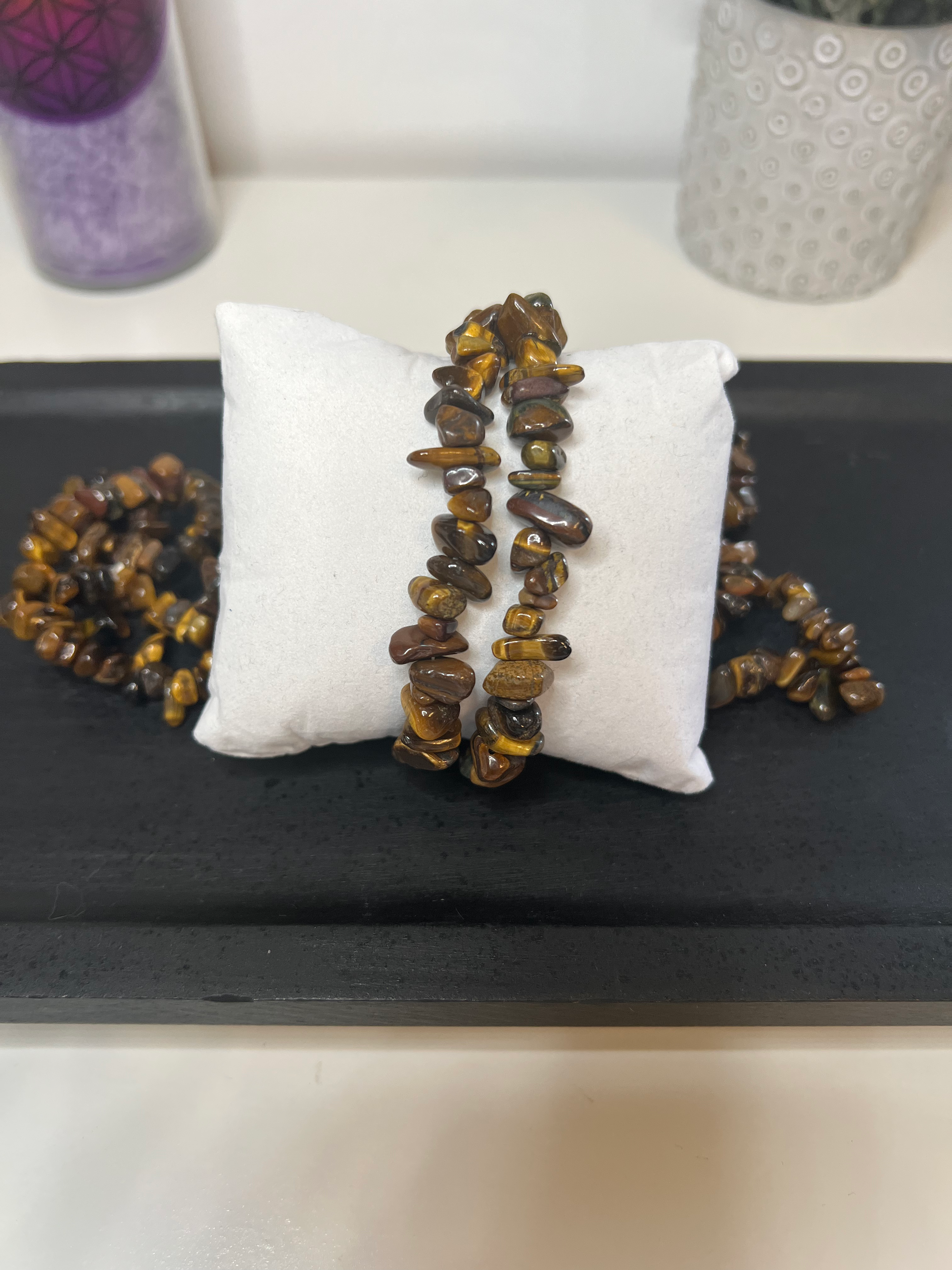 Bracelet Baroque Oeil de Tigre A (Afrique du Sud)