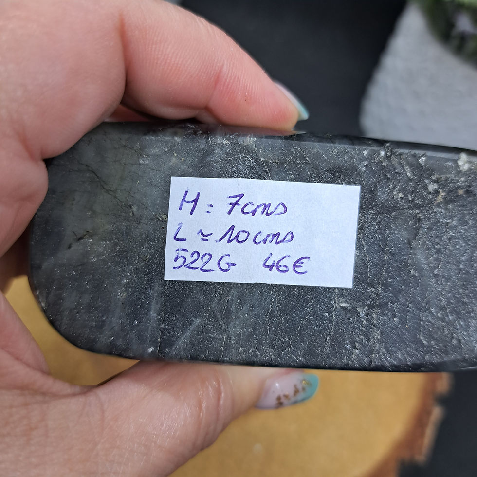 Miniature : Forme Libre  Labradorite jaune/verte A