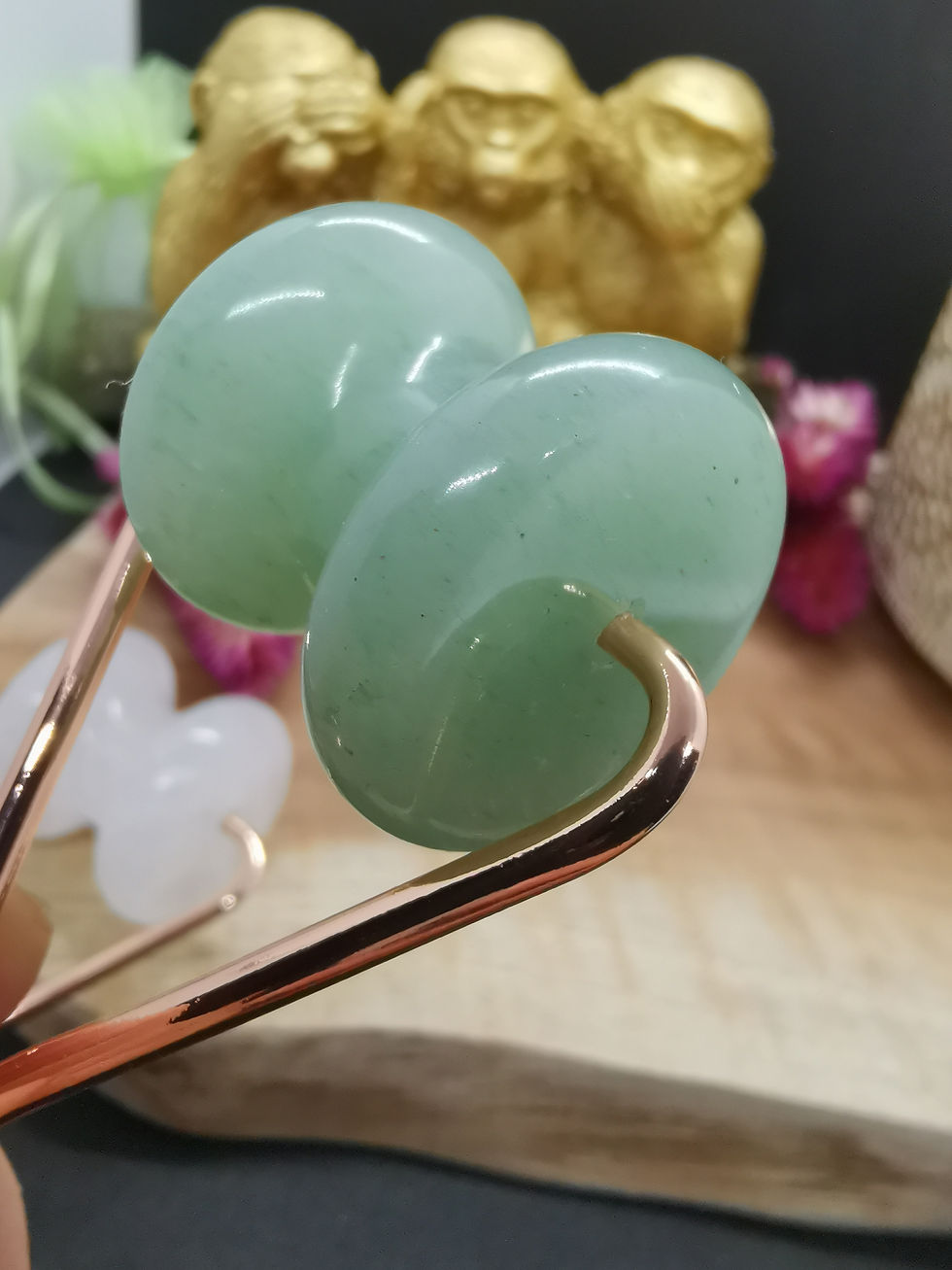 Miniature : Rouleau de massage mâchoire Jade