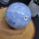 Miniature : Sphère en Calcite Bleue A