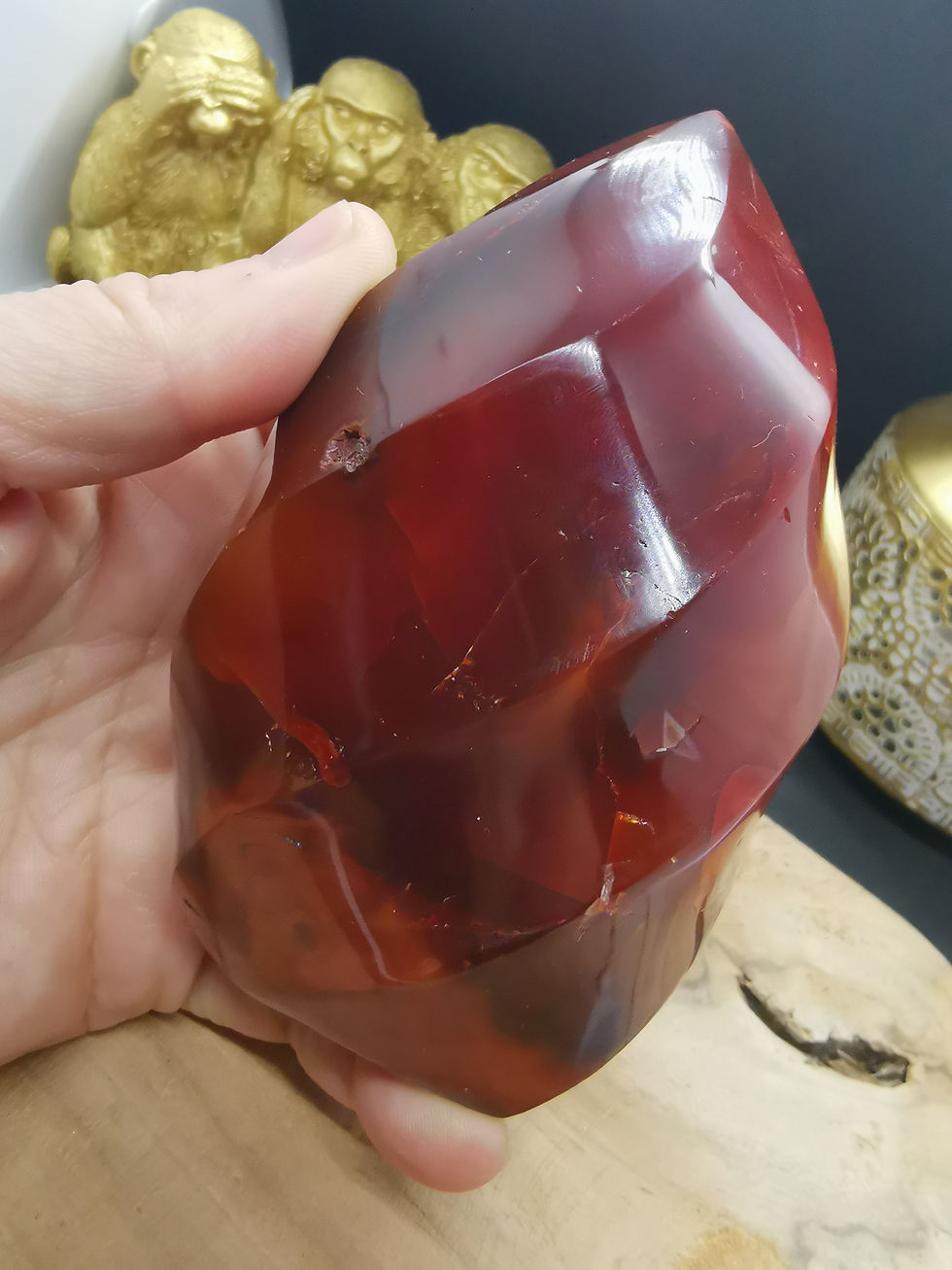 Miniature : Flamme en Cornaline A