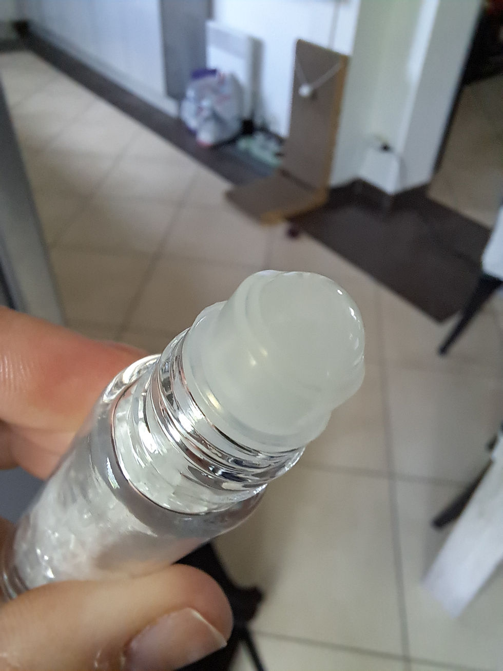 Miniature : Roll-on Quartz Rose, Lapis Lazuli et Cristal de roche