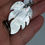Miniature : Pendentif Feuille en Nacre 3,5x3 cms