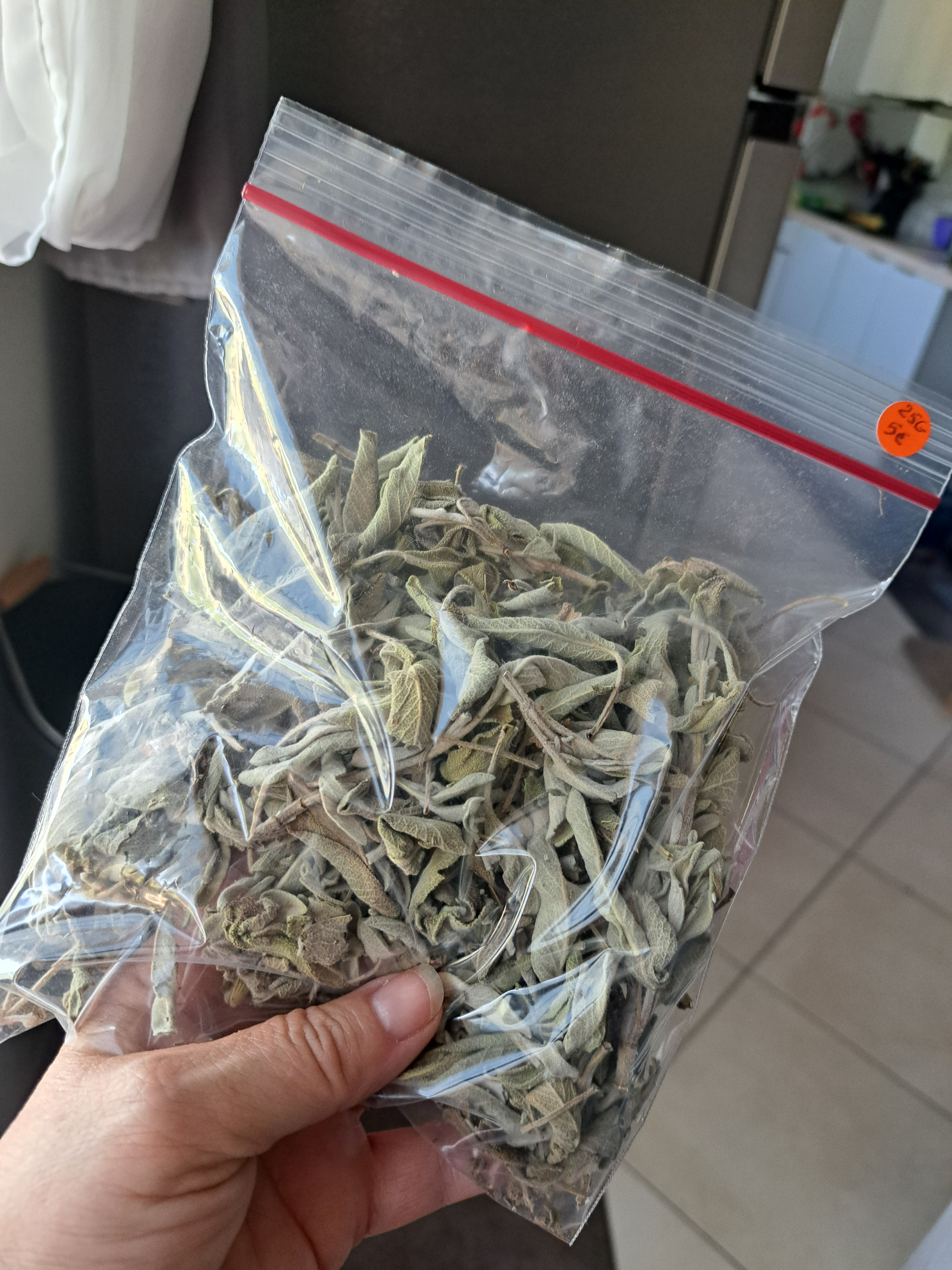 Feuilles de Sauge naturel (25g)