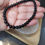 Miniature : Bracelet 6 mm Agate noire AB