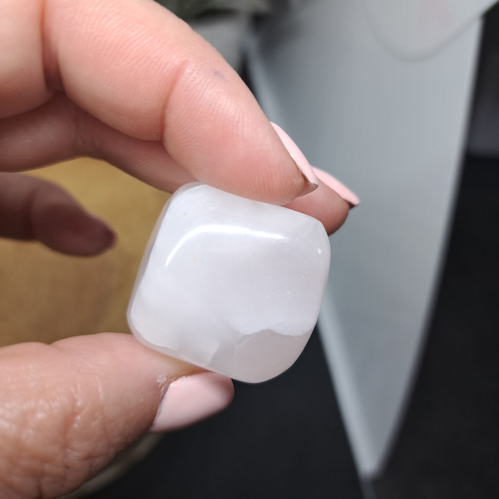 Miniature : Pierres roulées en Manganocalcite