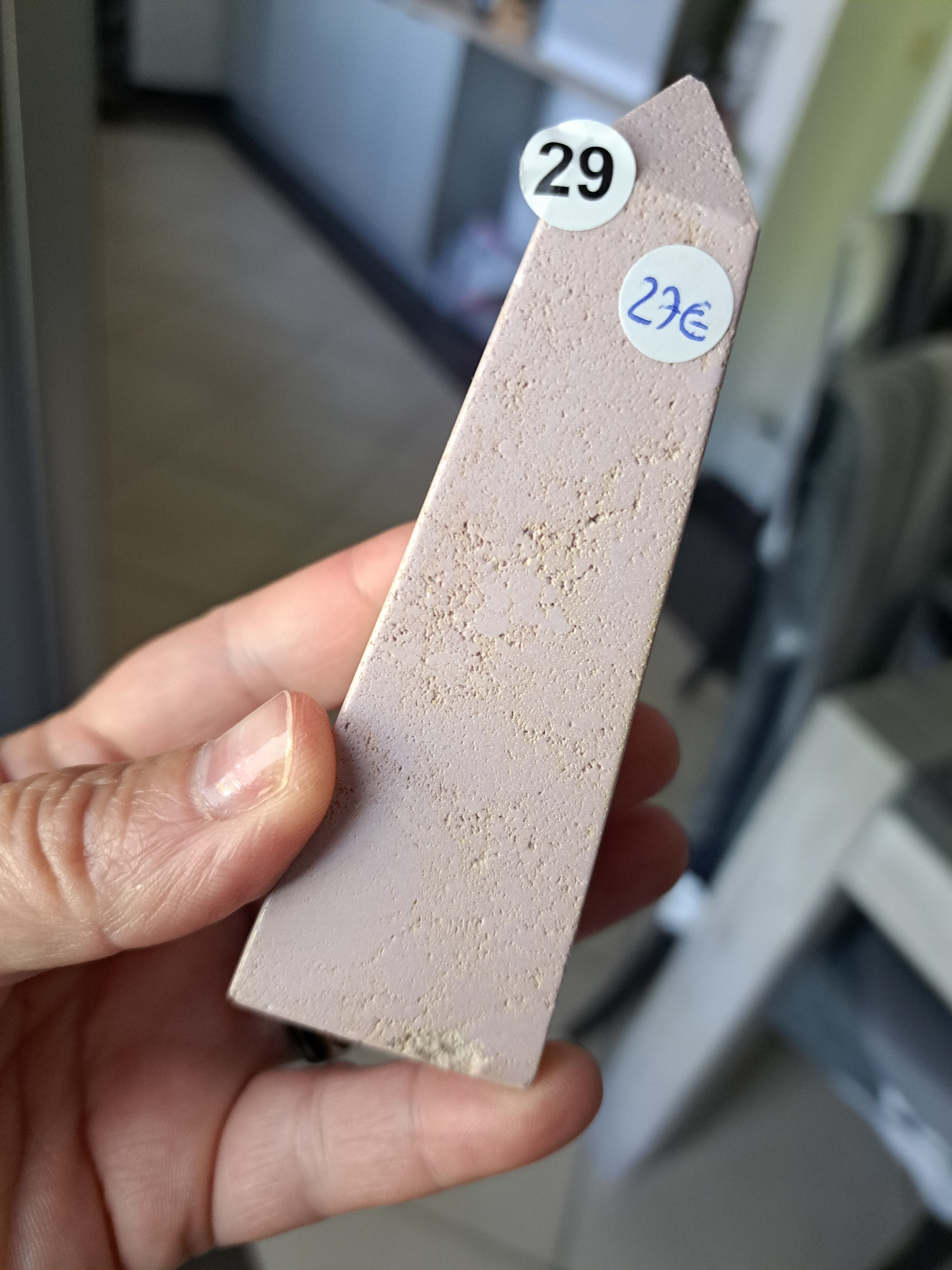 Prisme en Phosphosidérite