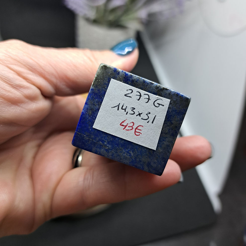 Miniature : Prisme en Lapis Lazuli