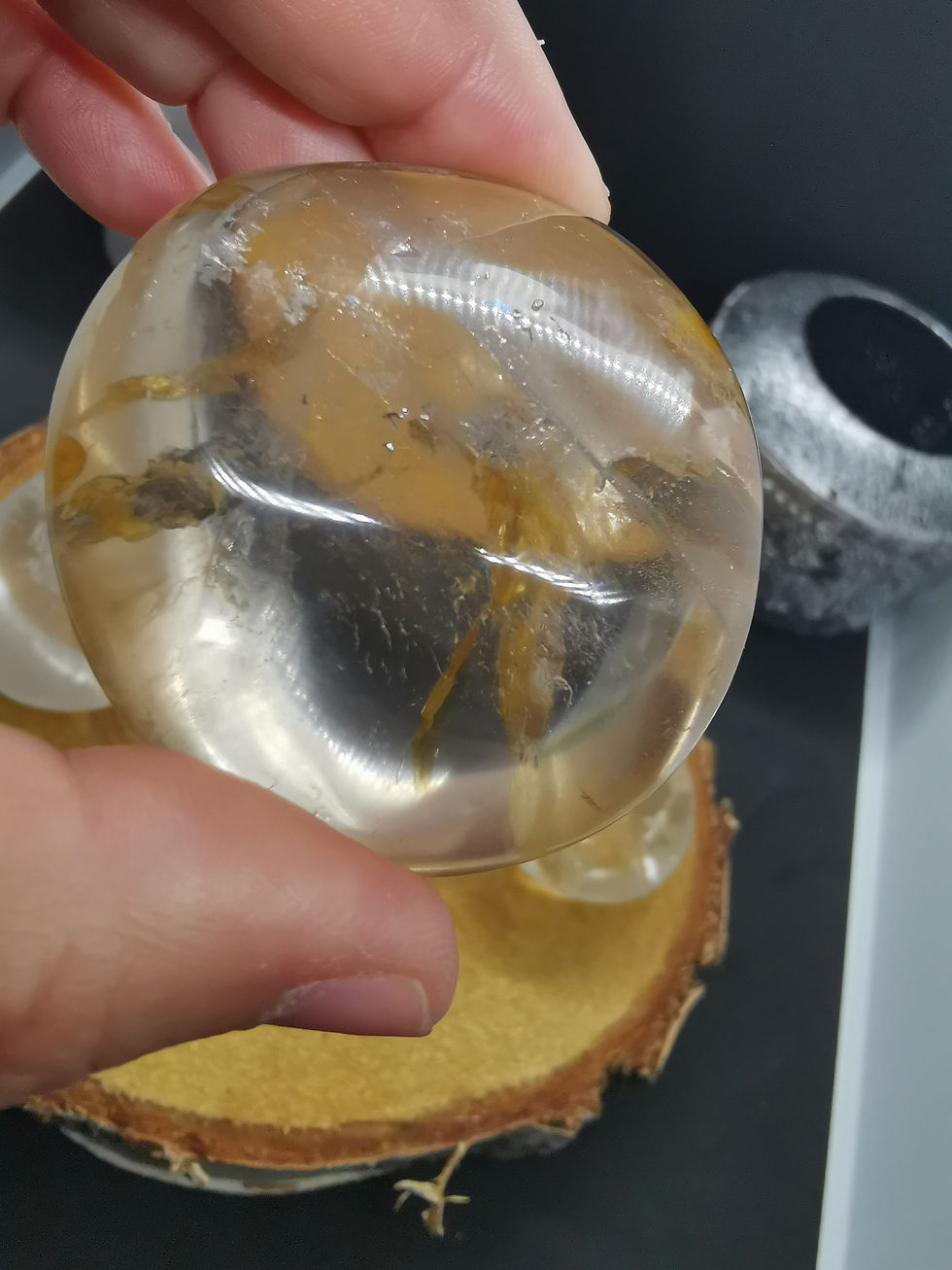 Miniature : Galets en Cristal de roche A