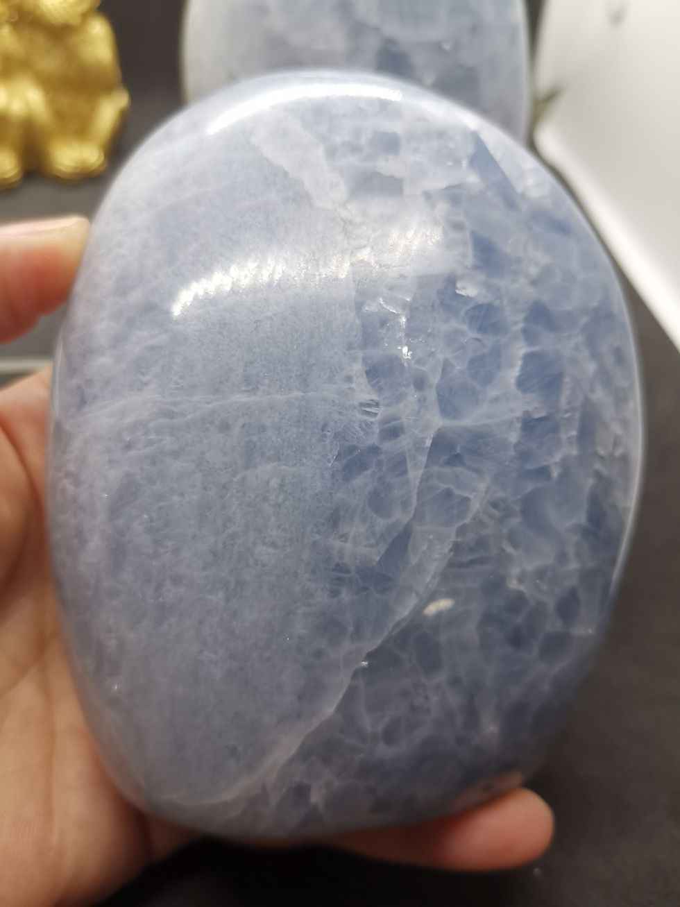 Miniature : Formes Libres en Calcite Bleue AA