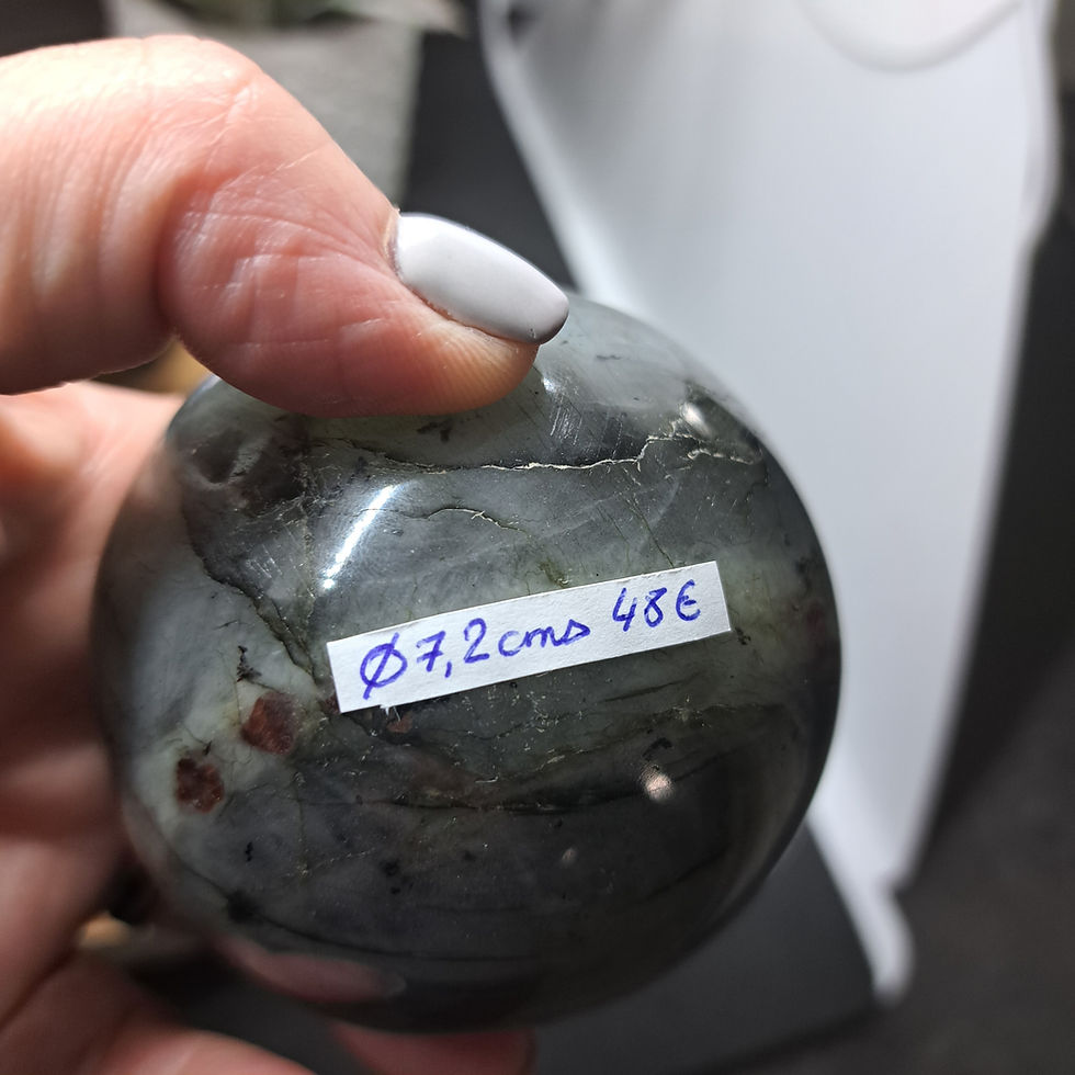 Miniature : Sphères en Labradorite