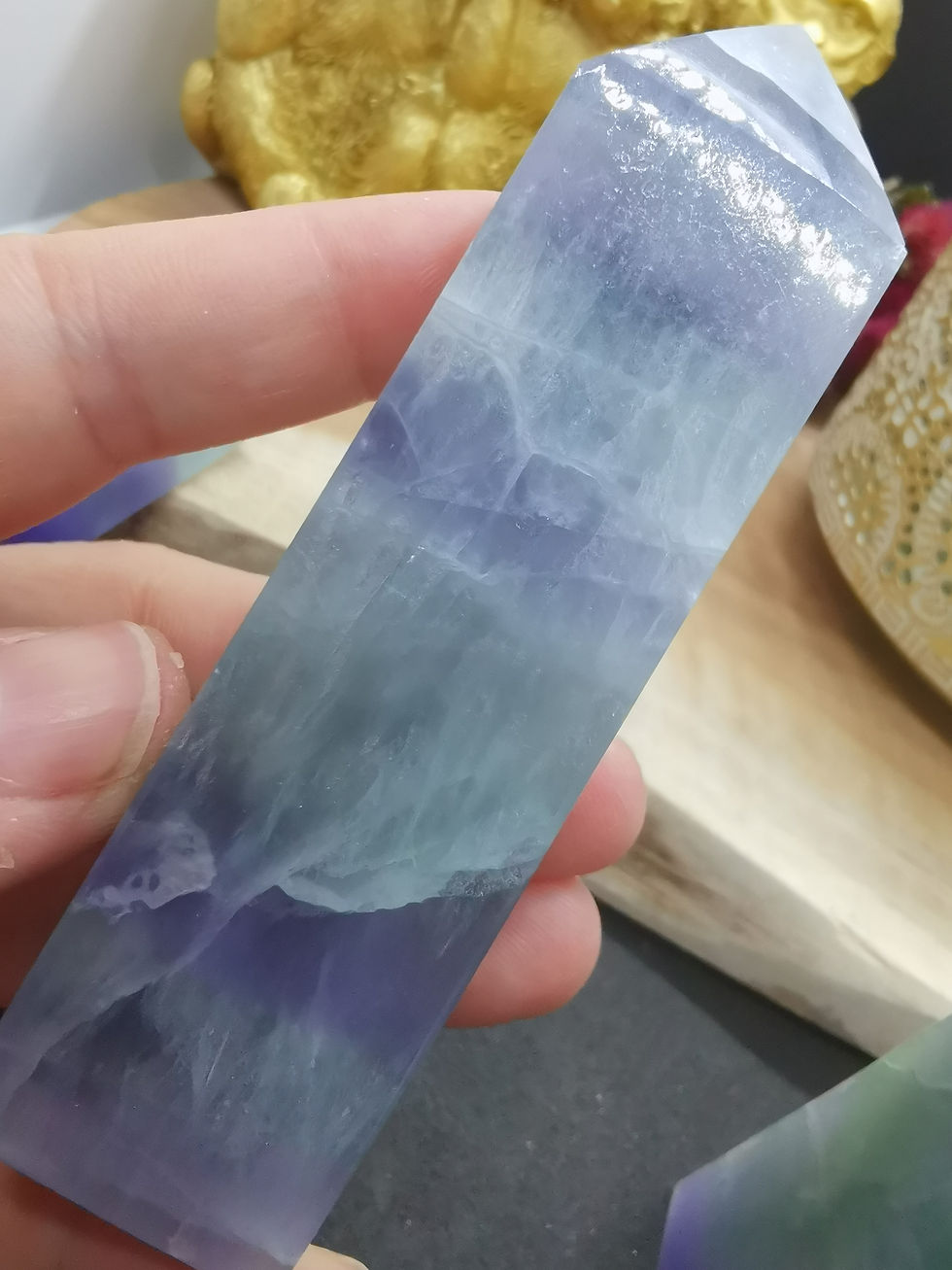 Miniature : Prisme en Fluorite A