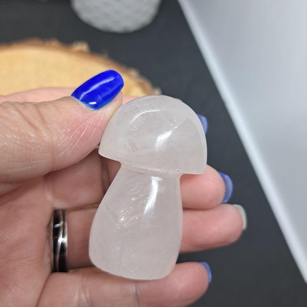 Miniature : Champignon en Cristal de roche