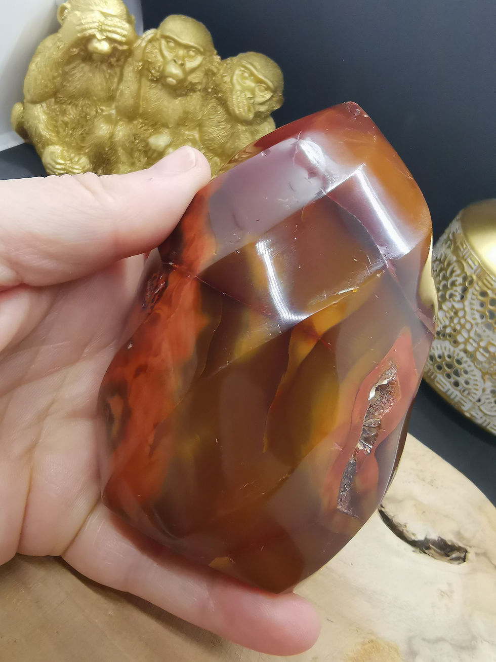 Miniature : Flamme en Cornaline A