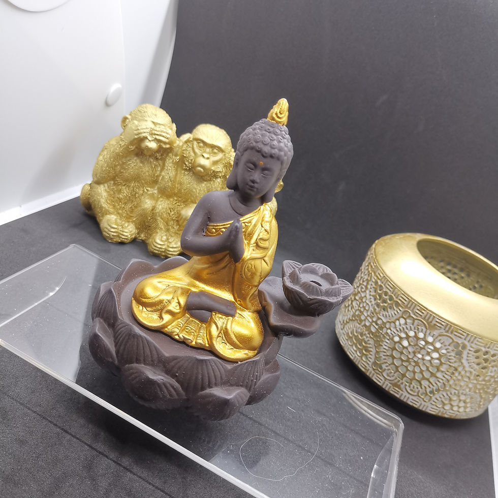 Miniature : Brûle-encens à refoulement BOUDDHA