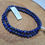 Miniature : Bracelet 4mm Lapis Lazuli A