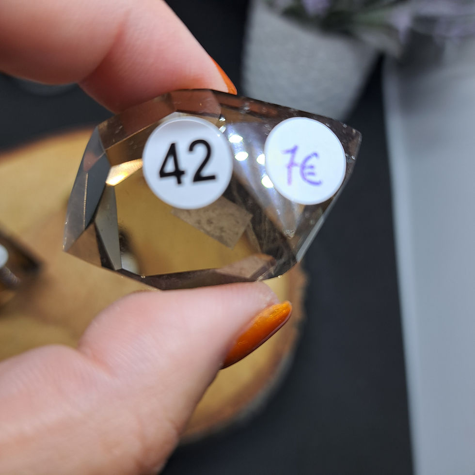 Miniature : Freeform en Quartz Fumé