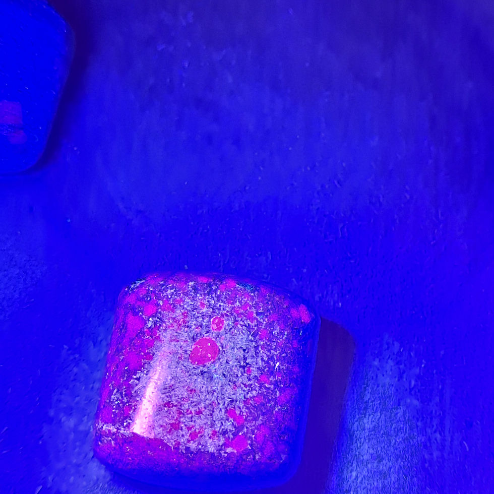 Miniature : Pierres roulées Rubis Fuschite et Cyanite AA