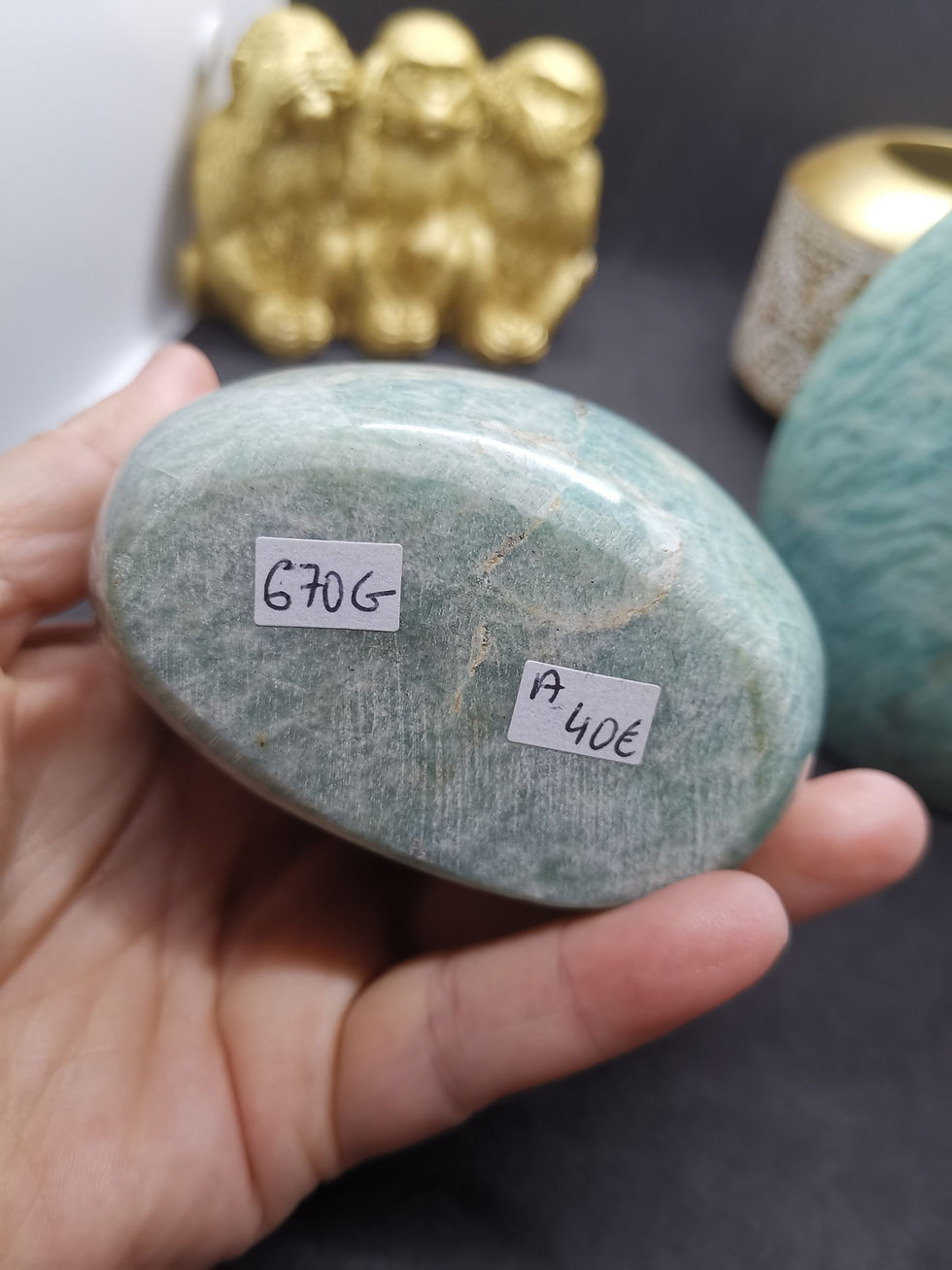 Miniature : Formes Libres en Amazonite A