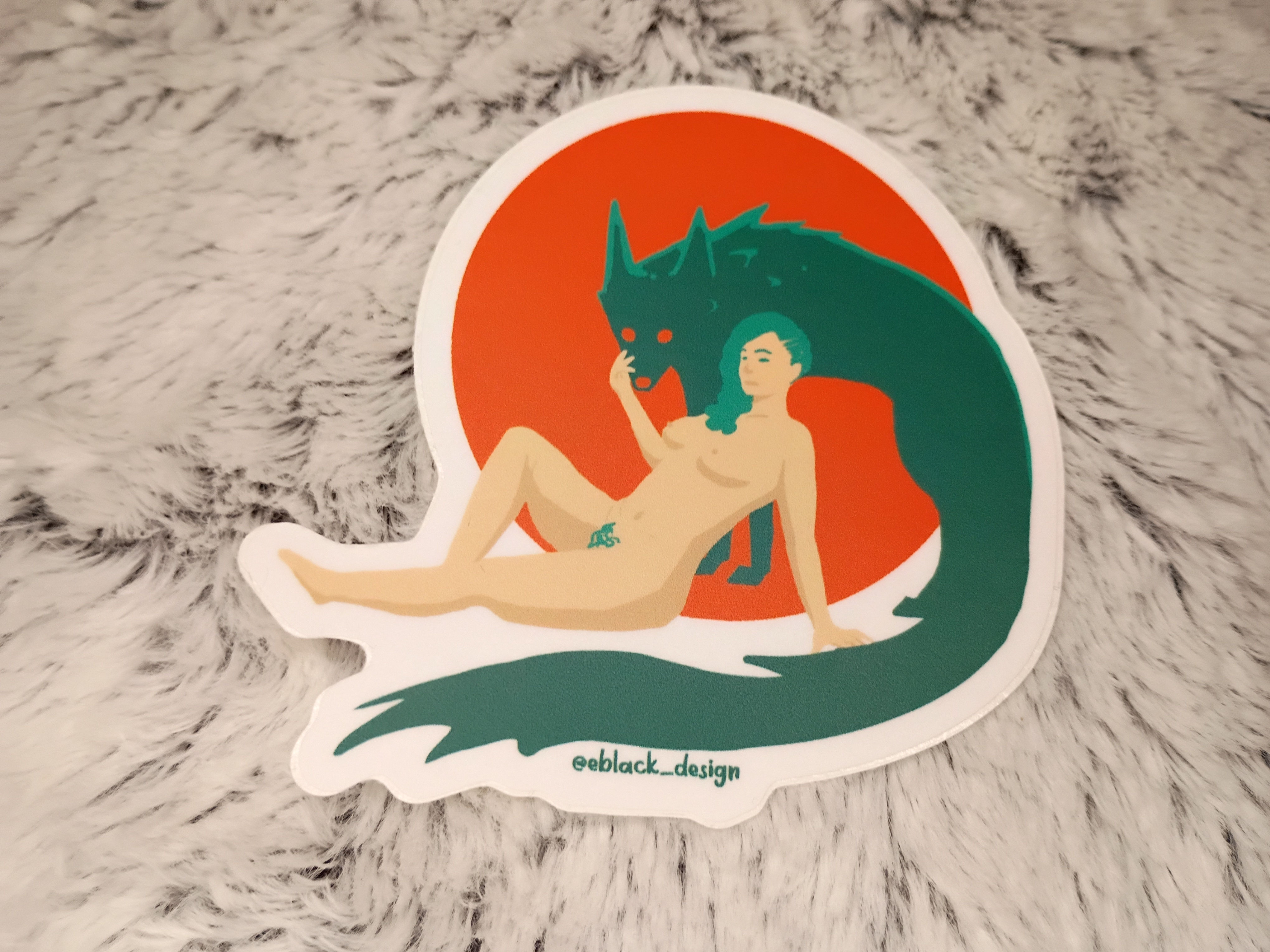 "She Wolf" 3.5 in Sticker