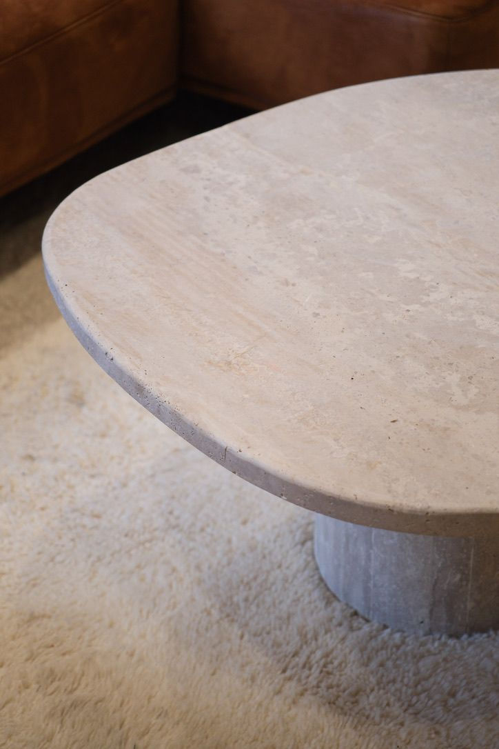 Miniature : Table basse en travertin Maïa