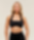 Adapt Fleck x Whitney Halterneck Sports Bra from gymshark