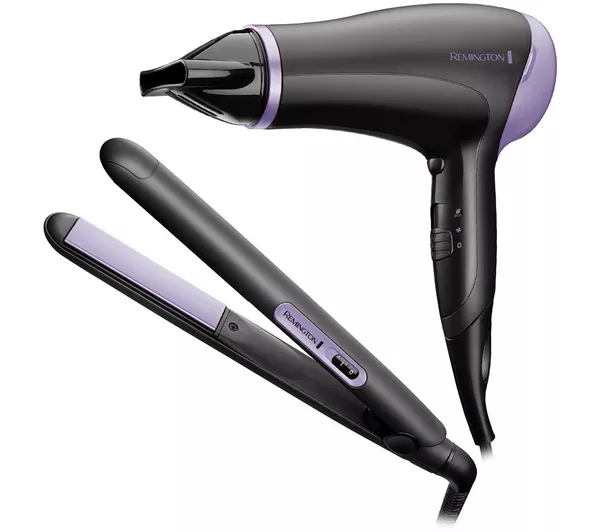Remington D3016GP Style Essentials Hair Dryer & Straightener Set