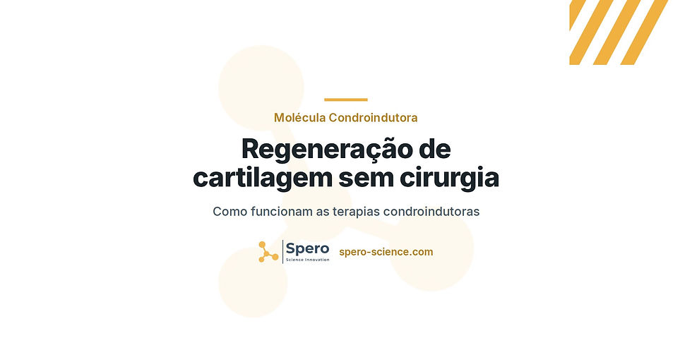Regeneração de Cartilagem sem Cirurgia: Como Funcionam as Terapias Condroindutoras