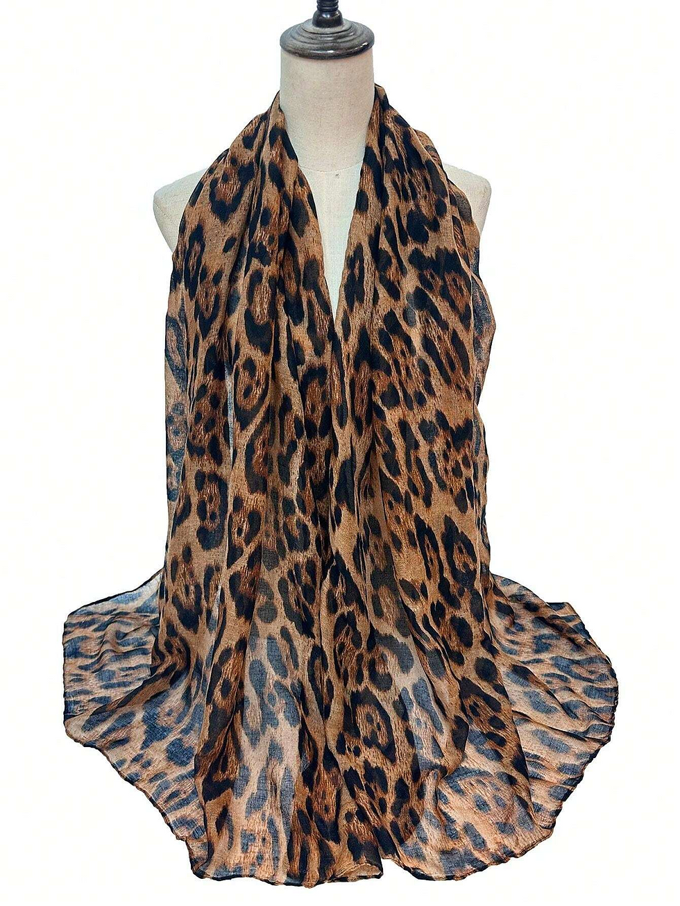 Thumbnail: Leopard Print Scarf