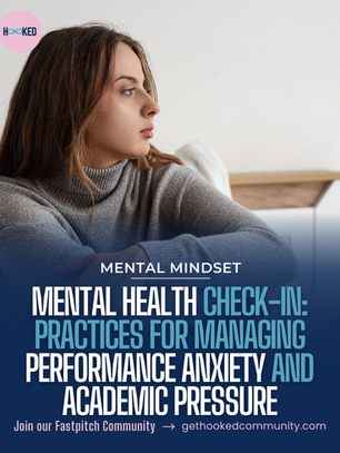 Mental Health Check-In: Practices for Managing Performance Anxiety and Academic Pressure.