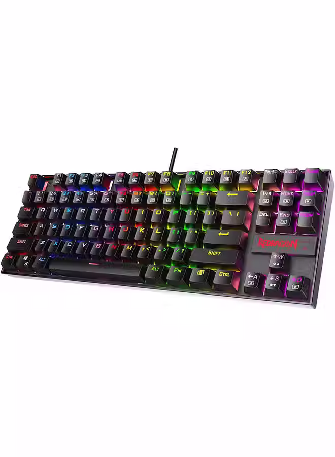 REDRAGON K552 Mechanical Gaming Keyboard RGB LED Backlit Wired with Anti-Dust