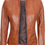 Thumbnail: Women's Real Lambskin Racer Leather Motorcycle Jacket
