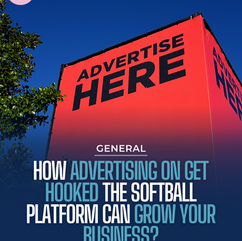 How Advertising on Get Hooked, The Softball Platform, Can Grow Your Business?