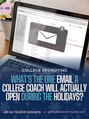 What's the One Email a College Coach Will Actually Open During the Holidays?