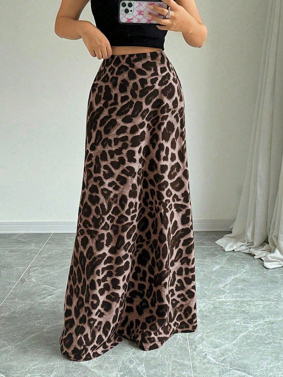Thumbnail: Women's Umbrella Women Satin Skirt