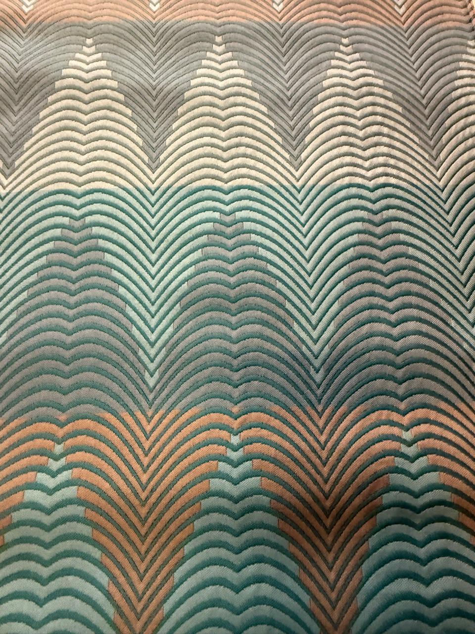 Thumbnail: Azure Wave Bed Runner & Cushion Set