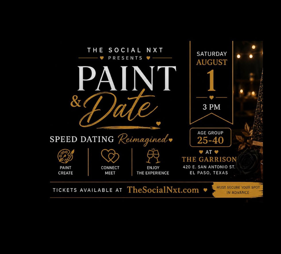 🎨 Paint & Date 🥂 Age Group: 25-40