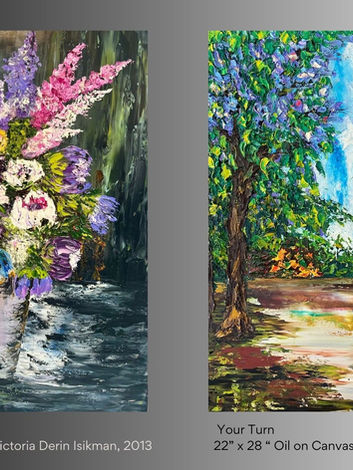 Fine Art Oil Paintings | Abstract & Landscape by Victoria Isikman