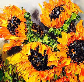 Sunflowers of Italy NFT Art by Victoria Isikman