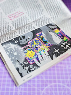 Tarot cards, the skinny mag 