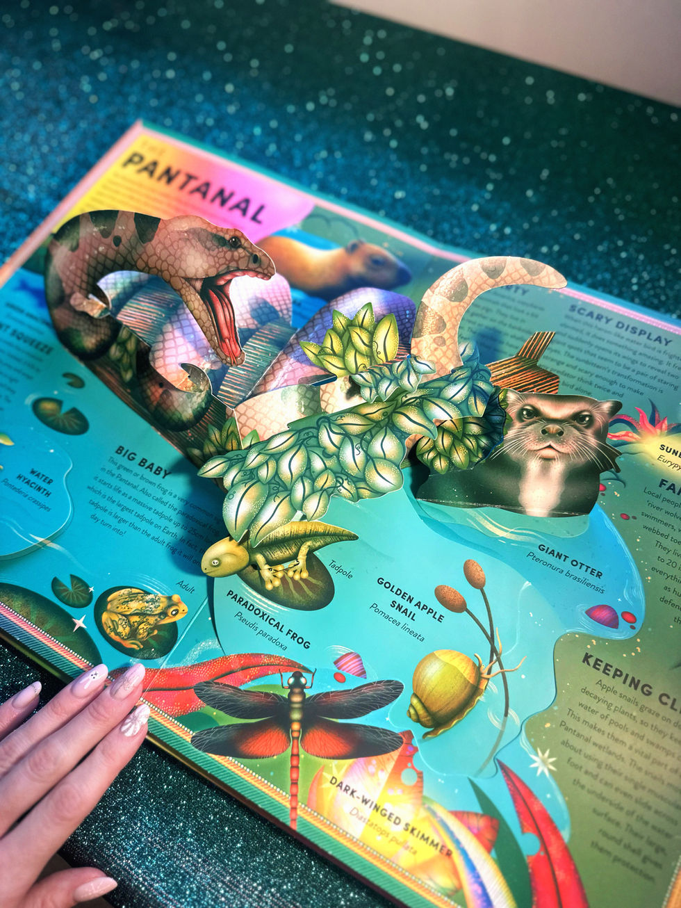 The Incredible Pop-Up FROG spread